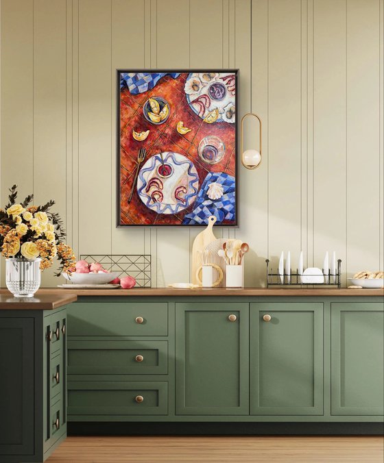 Shrimp, lemon and Oyster