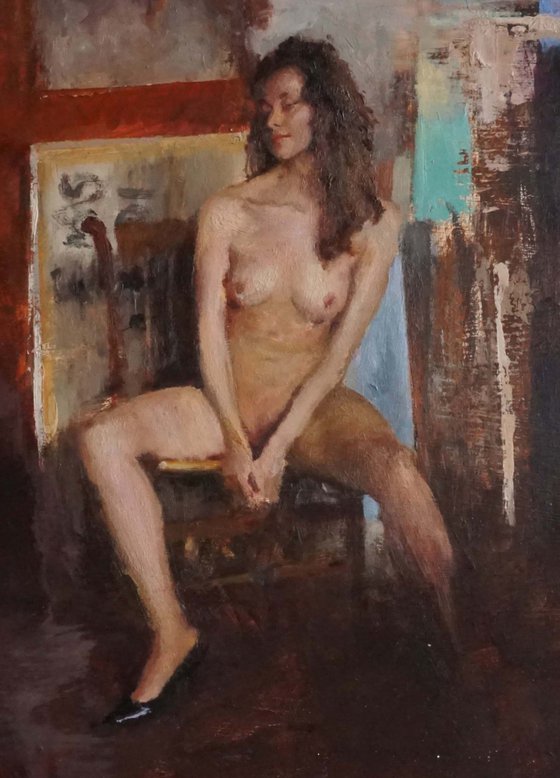 Julya in studio