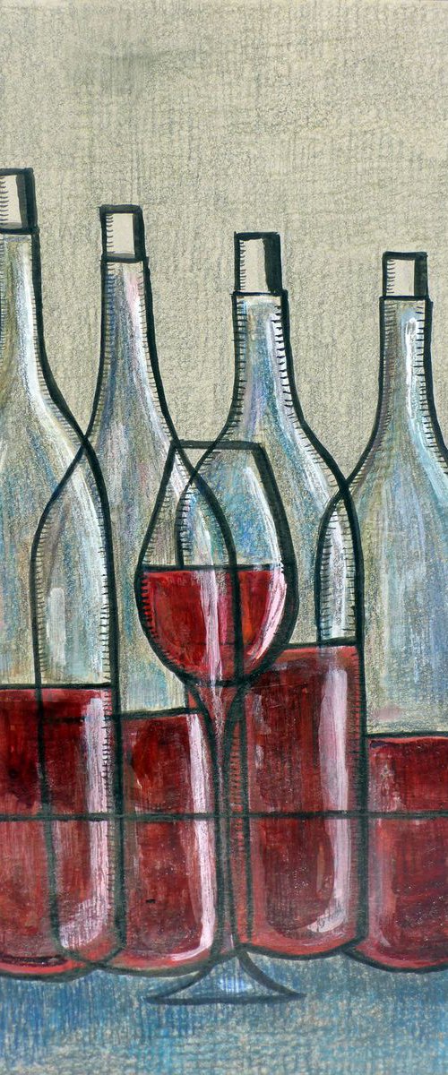 Bottles by Elizabeth Vlasova
