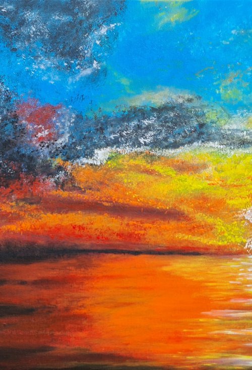 Sunset storm by Daniel Urbaník