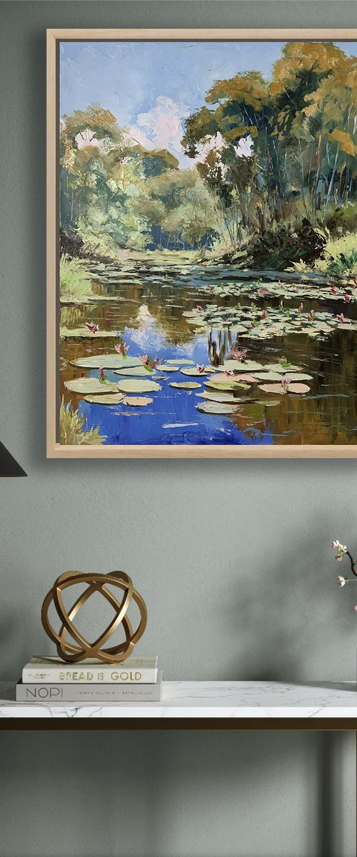 Whispers of the Lily Pond. by Vita Schagen