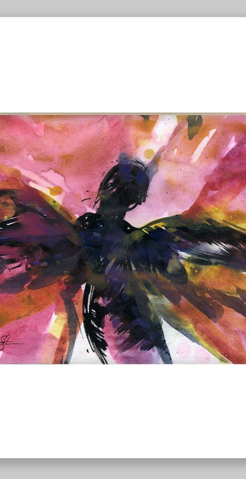 Spirit - Abstract Angel Painting by Kathy Morton Stanion by Kathy Morton Stanion
