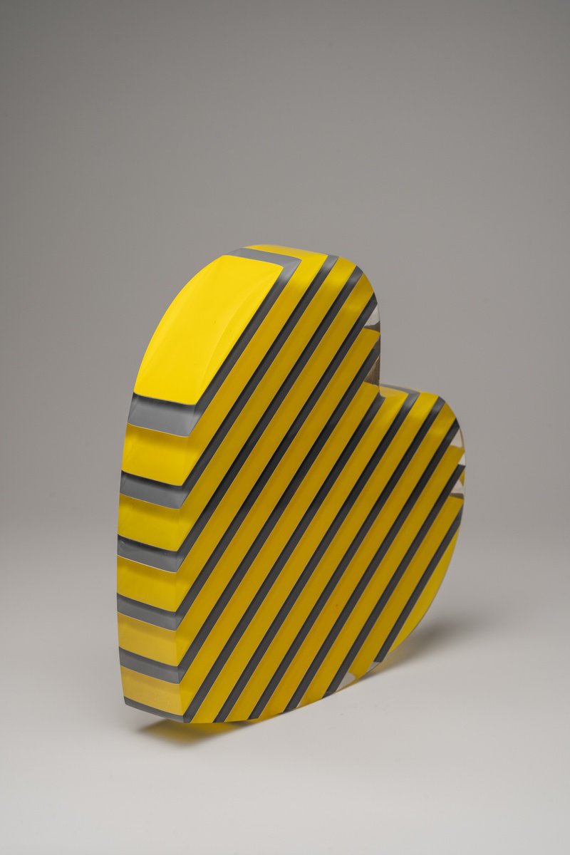 The Heart (Yellow) by George Tilelis