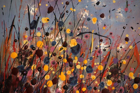 Profumi #1 -  Original abstract floral landscape