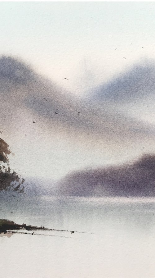 Asian landscape #4 by Eugenia Gorbacheva
