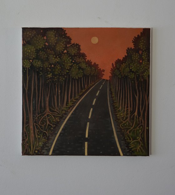 A journey under a radiant sky