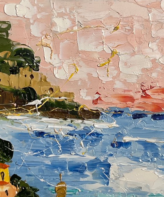 Positano Painting