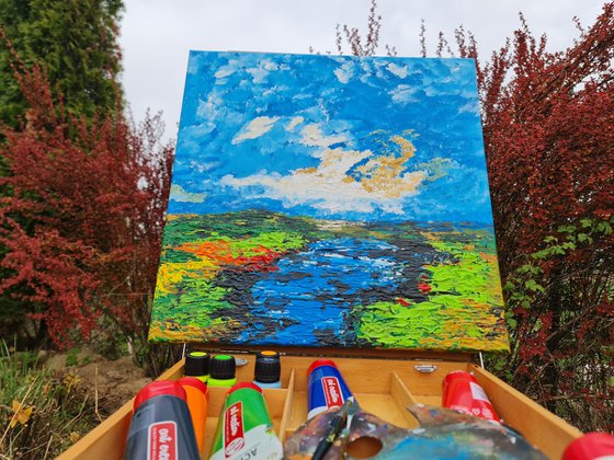 Abstract landscape