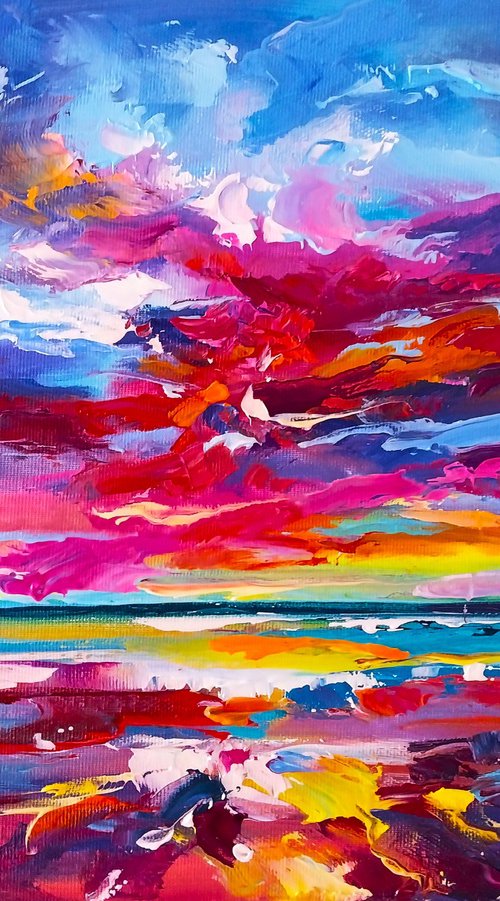 Abstract  seascape 05 by Andrej  Ostapchuk