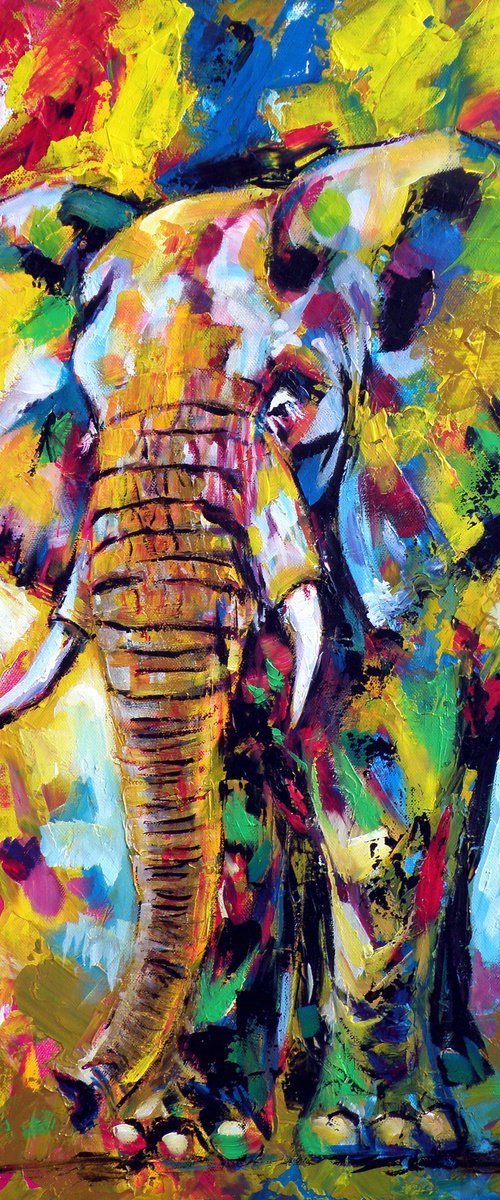 Majestic elephant by Kovács Anna Brigitta