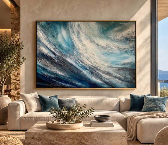 Breaking wave