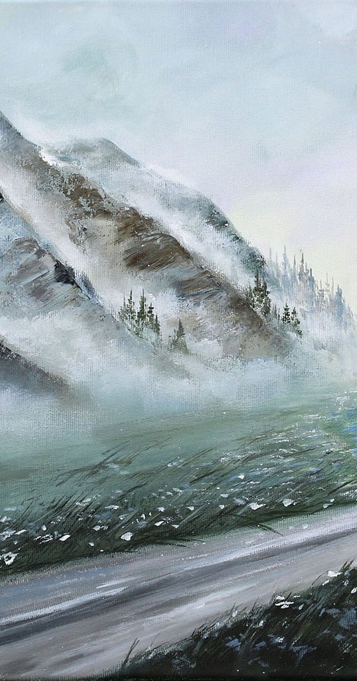 Cold Morning Route by Katerina Koroleva