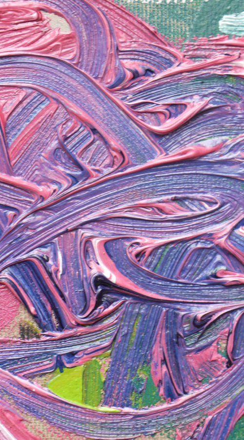 LET PAINT SPEAK UP 9 by Daniela Schweinsberg