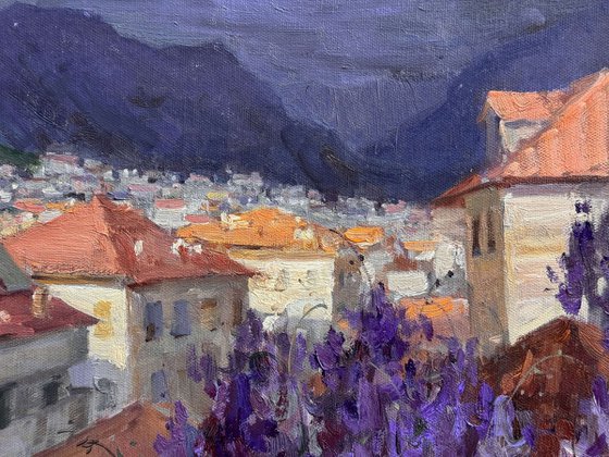 Evening Over Alanya