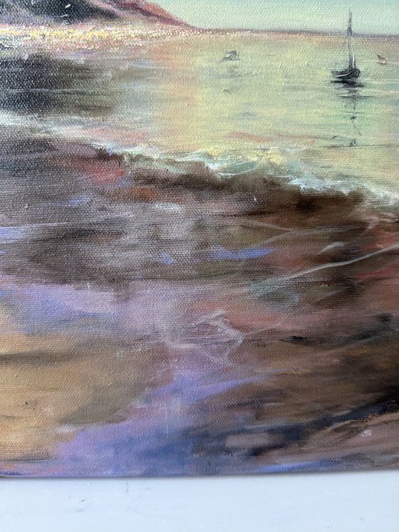 Morning calm by the Sea