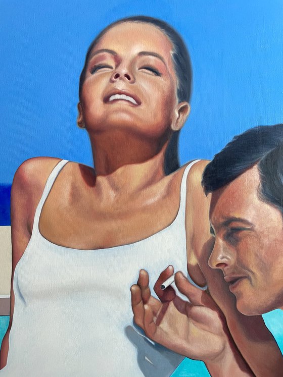 1969LA PISCINE.Romy and Alain