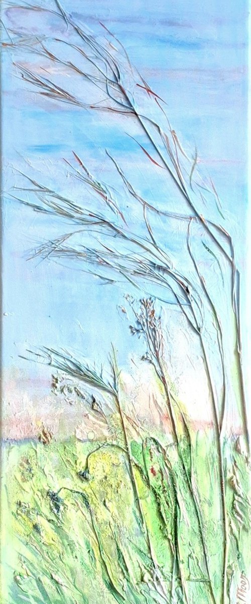 Among the Grasses I by Xana Moon