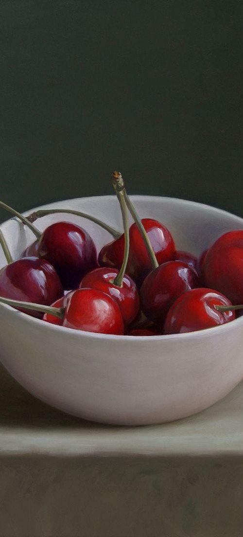 Cherries by Albert Kechyan