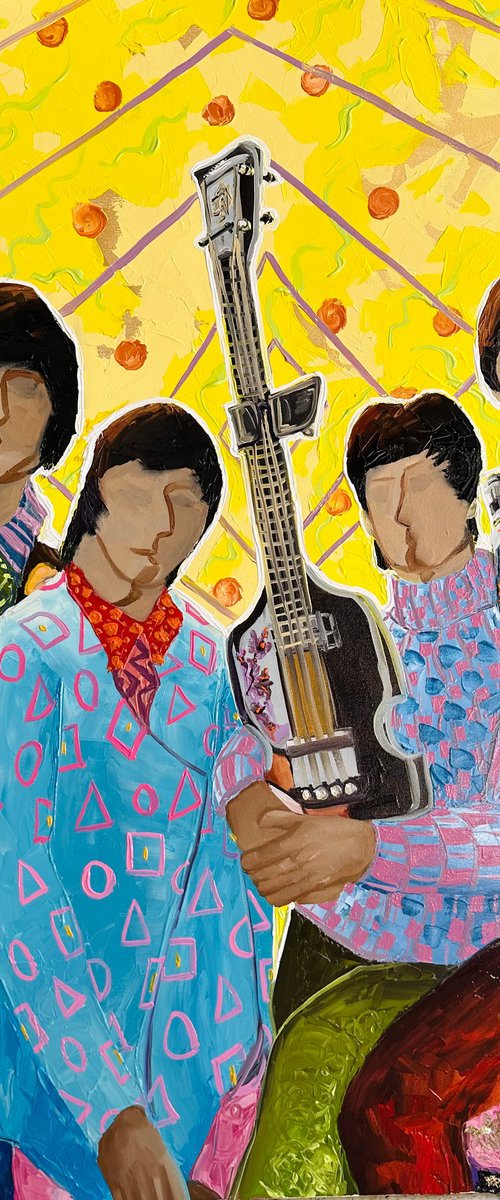 The Besties (the Beatles) by Elena Adele Dmitrenko