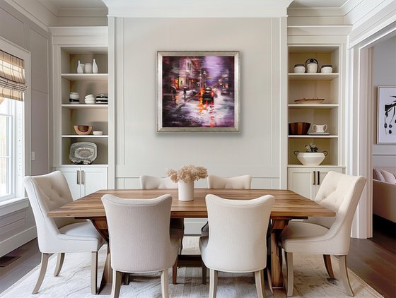 Winter Evening in Soho