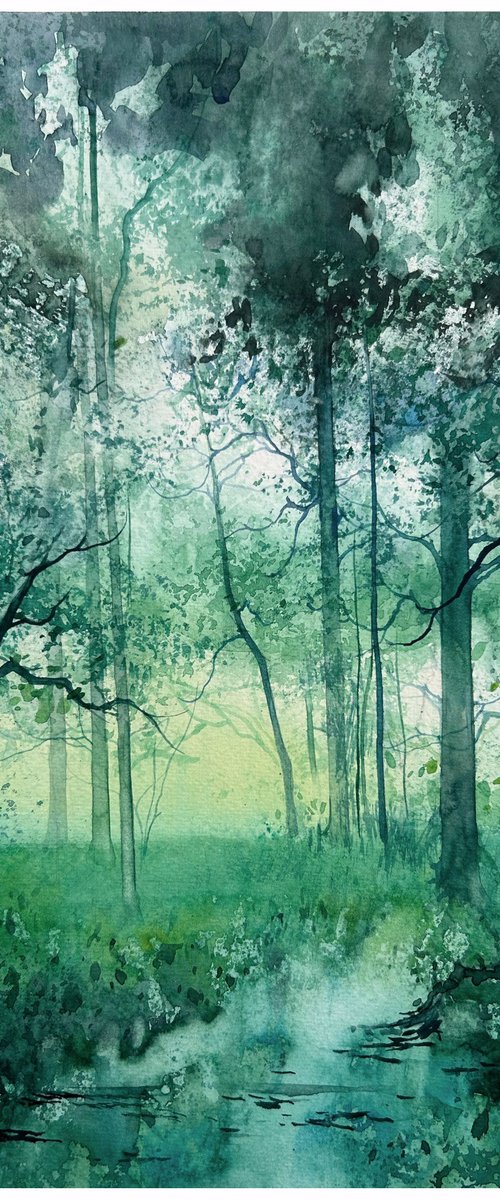 Summer landscape by Nazar Grunyka