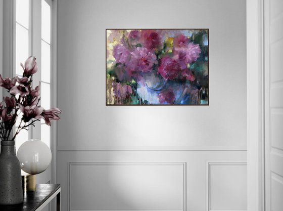 Abstract flowers, a touch of understatement