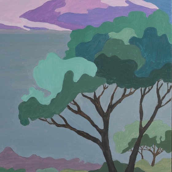 Blue Landscape