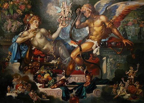 Cupid and Psyche by Oleg and Alexander Litvinov