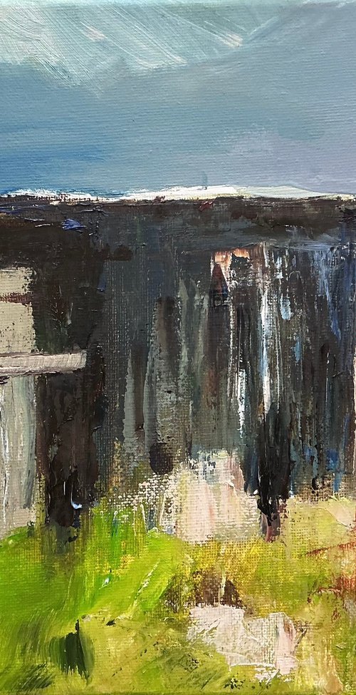 Allotment Shed by Sandra Haney