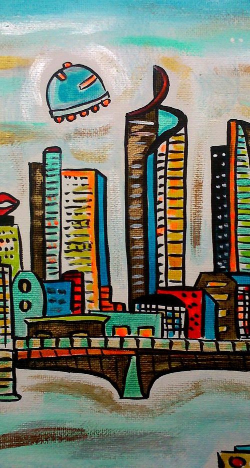 Lovely view of London by Maria Luisa  Azzini