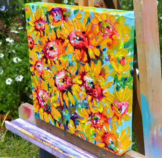 Yellow Sunflower Field 9