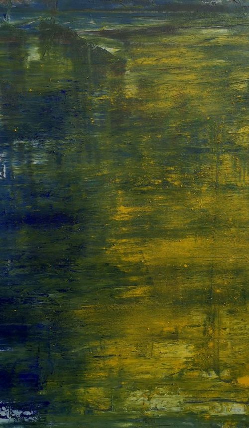 Yellow Transition 2 (120x86cm) by Toni Cruz