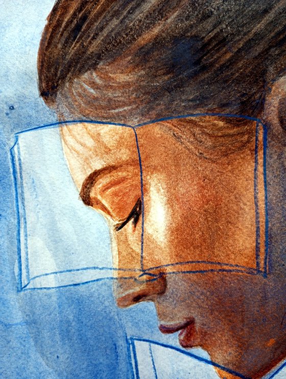 Reader with transparence