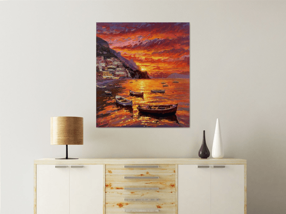 "Evening Magic of Amalfi"