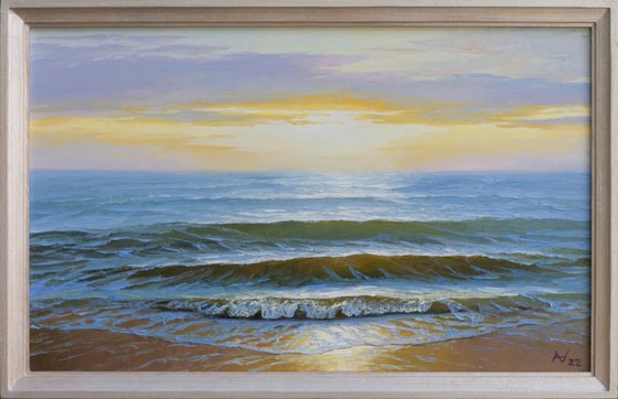 SUNRISE ABOVE THE WAVES