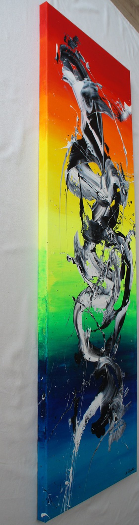 Spirits Rising IV (Spirits Of Skies 075070) (50 x 150 cm) XXL vertical (20 x 60 inches)