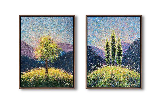 When Calm Becomes Alive - cappuccino frame