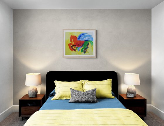 Pegasus for Vincent (van Gogh)