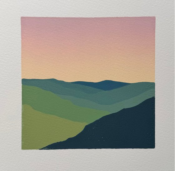 Sunset (Framed)