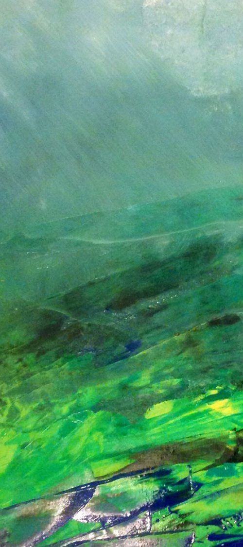 Bow fell lakes  by Linda Collins Lamb
