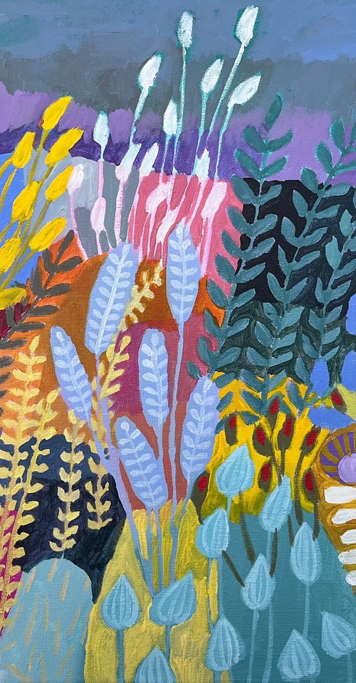 Patchwork fields 13 by LENKA STASTNA