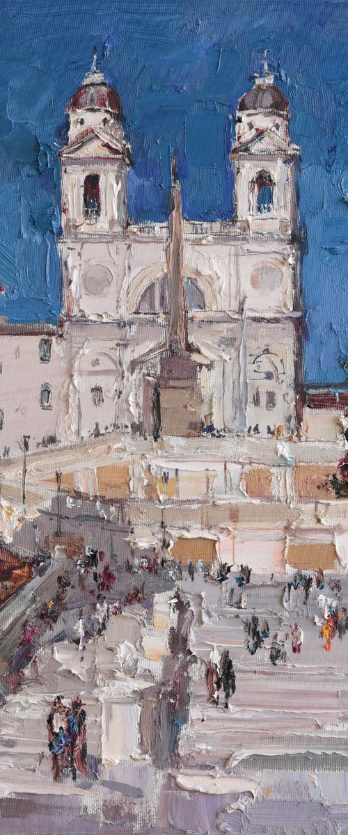 Spanish Steps, Rome by Anastasiia Valiulina