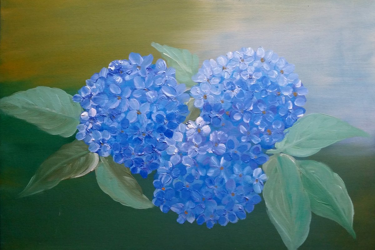 Blue mood by Dalia Binkiene