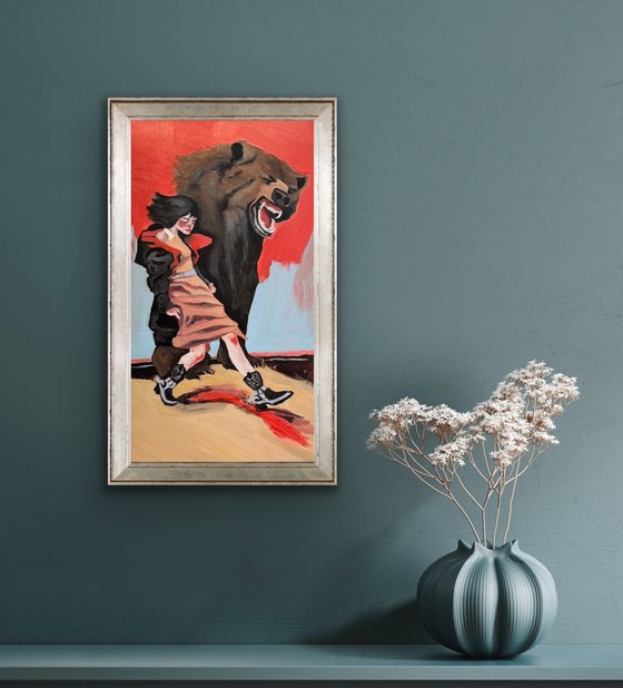 A Bear's Sharp Eyes