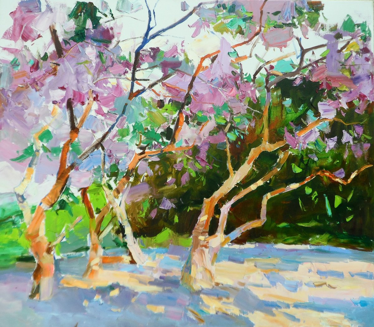 Lilac Garden by Yehor Dulin