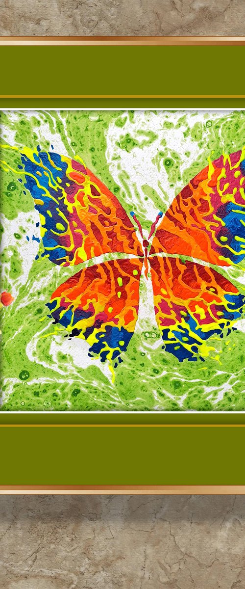Butterfly «Victory» by Mariia Raskin