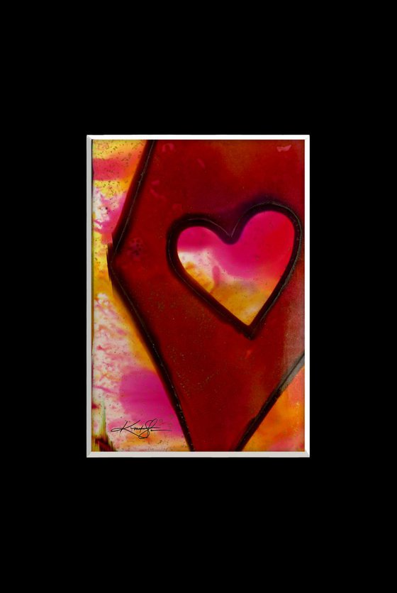 Magical Heart 894 - Abstract art by Kathy Morton Stanion