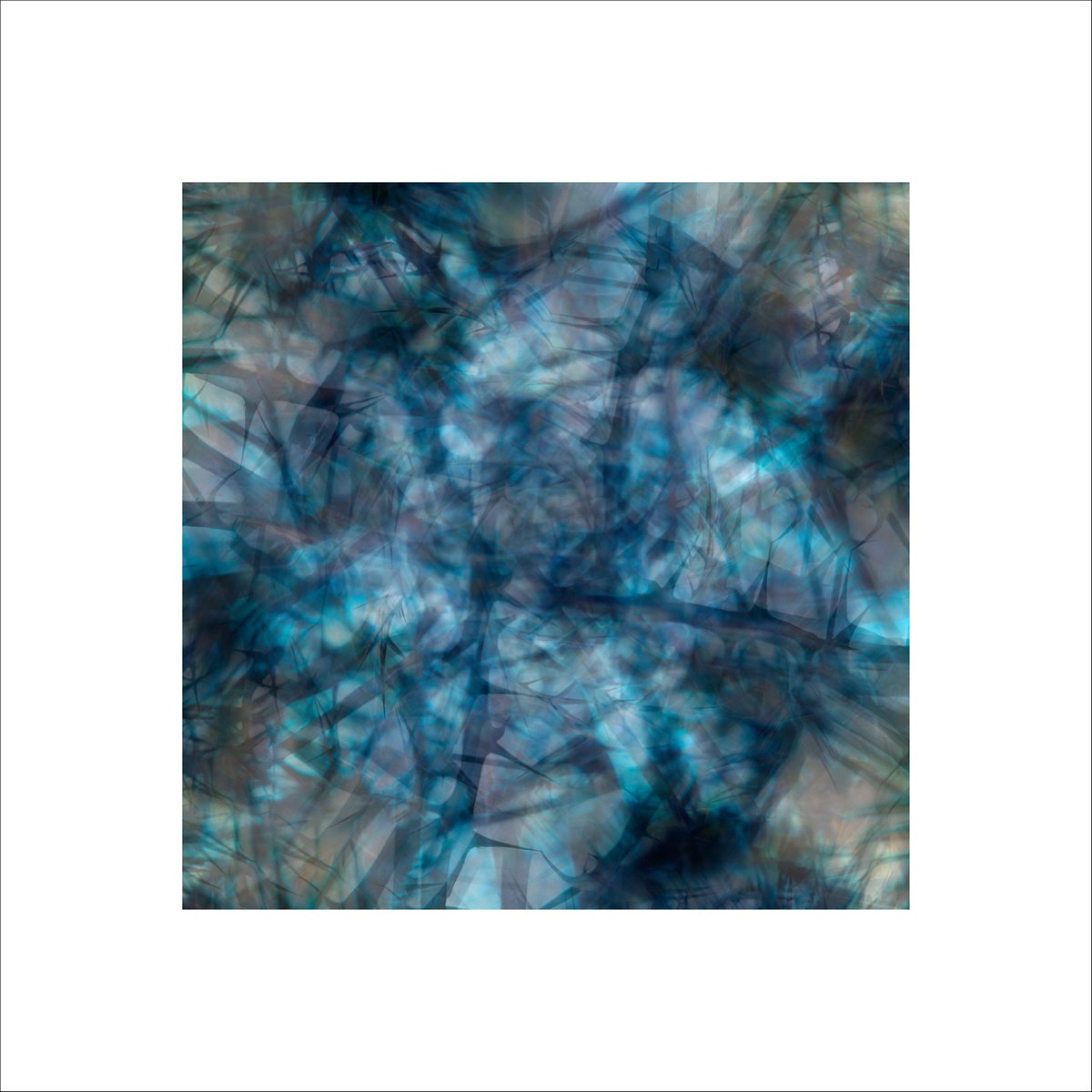 Abstract Photograph By Paul Harrison, 30 X 30", Signs #9, Original Artwork