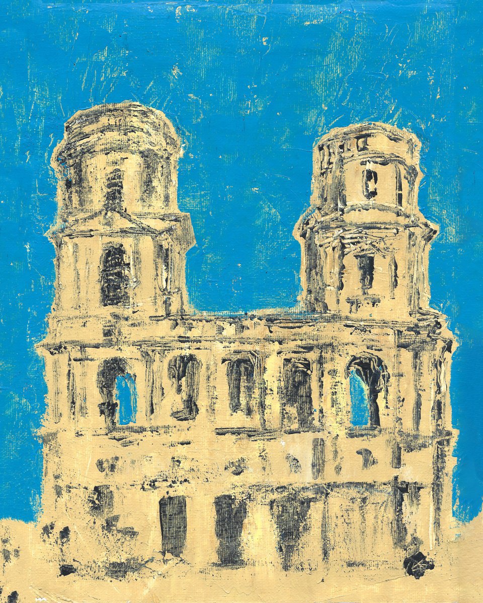 The Church of Saint Sulpice in Paris by Denis Kuvayev