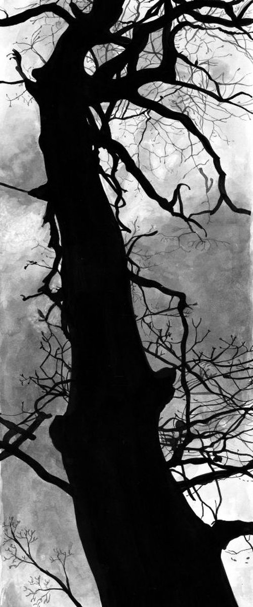 WINTER TREE IV by Nives Palmić